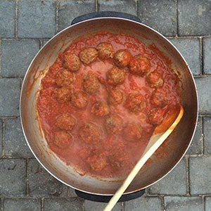 Meatballs in a Rich Tomato Sauce